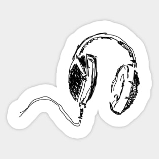 Headphones Sticker